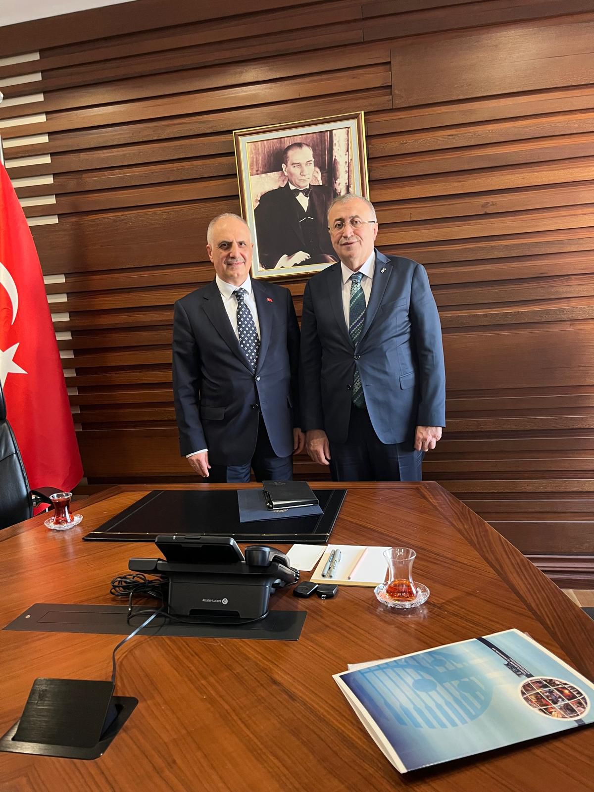 Hazine ve Maliye Bakan Yardımcısı Sayın Osman Çelik'i ziyaret